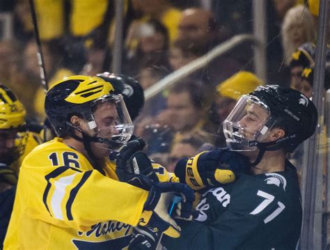 Michigan State hockey rallies to beat Michigan 4-3 - mlive.com