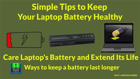 How To Care Laptops Battery And Extend Its Life Tips To Keep Your