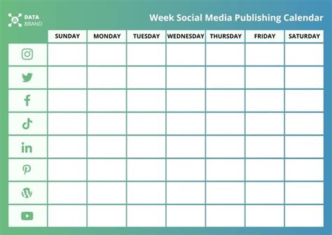 Free Printable Social Media Calendar templates I Wepik