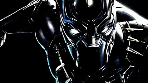 Marvel Black Panther digital wallpaper, warrior, Black Panther, Marvel ...