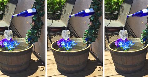 How To Make A Wine Bottle Fountain Best Decorations