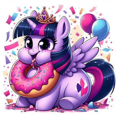 Fat Twilight Sparkle (AI Testing) by InflationVideo on DeviantArt