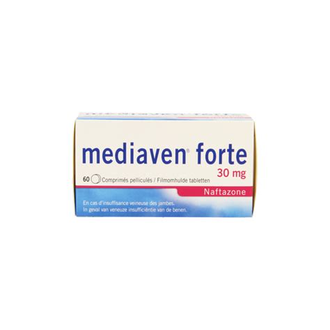 MEDIAVEN FORTE COMPRIMES 60 X 30 MG Hémorroïdes Pharmacodel votre