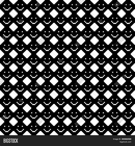 Seamless Black White Vector Photo Free Trial Bigstock