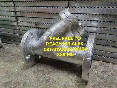 Cast Iron Wye Strainer Flange Type Commercial Industrial