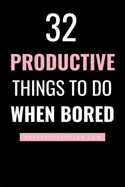 32 Productive Things To Do At Home Productive Things To Do Things To