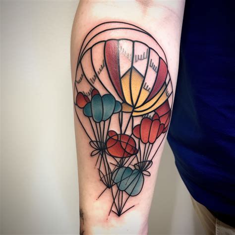 59 Parachute Tattoo Ideas - TattooClue.com