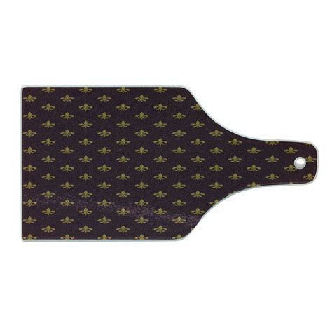 Fleur De Lis Cutting Board French Pattern European Culture Theme