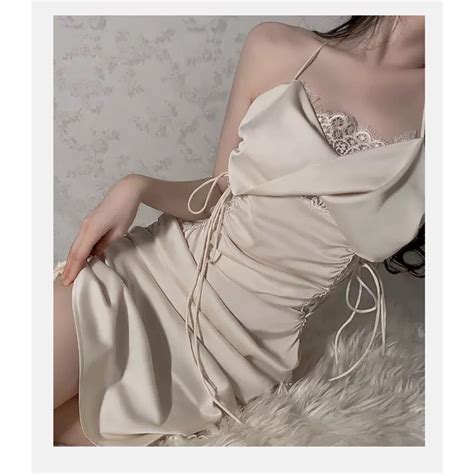 Jual Crystal Lingerie Jennie Dress Sexy Lingerie Babydoll Baju Tidur Sexy Wanita Shopee