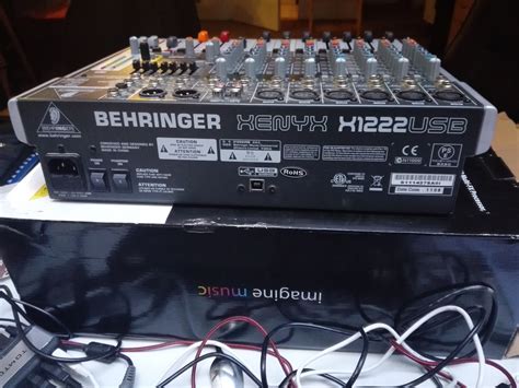 Photo Behringer Xenyx X1222USB : Behringer Xenyx X1222USB (86249 ...
