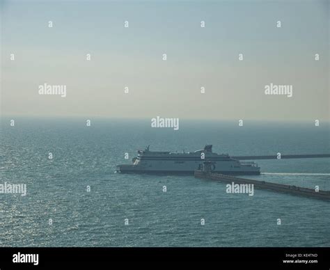 Ferry at Dover Port Stock Photo - Alamy