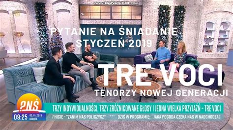 Tre Voci Pytanie Na Niadanie Tvp Wywiad Youtube