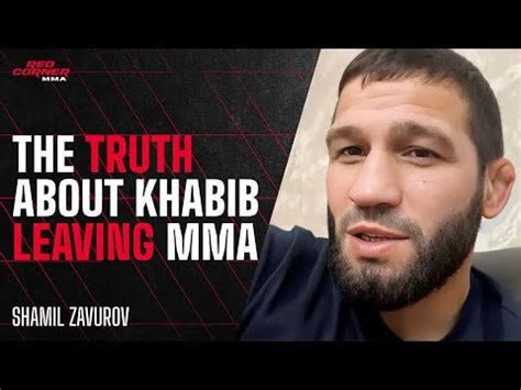 Shamil Zavurov explains talks of Khabib Nurmagomedov leaving MMA entirely [ENG SUBS] : r/MMA