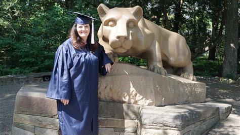 World Campus student drives 13 hours to walk at graduation | Penn State ...