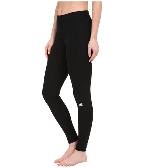 Adidas Techfit Long Tights Black Matte Silver Free