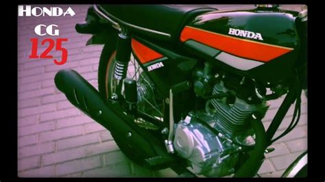 Honda Cg 125 Modified Customize Youtube