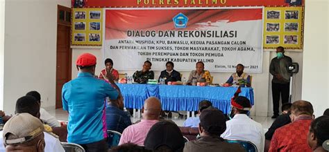 Ribka Haluk Dab Forkopimda Yalimo Gelar Dialog Dan Rekonsiliasi Jelang