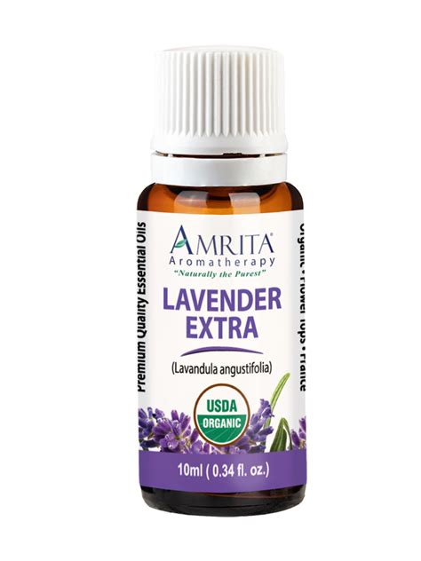 Lavender Extra French Organic Essential Oil Amrita Aromatherapy