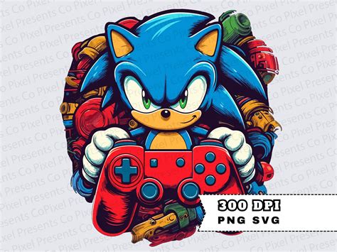 Sonic The Hedgehog PNG And SVG Fan Art Sonic Transparent Etsy New Zealand