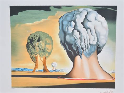 Salvador Dali Three Sphinxes Of Bikini Limited Edition