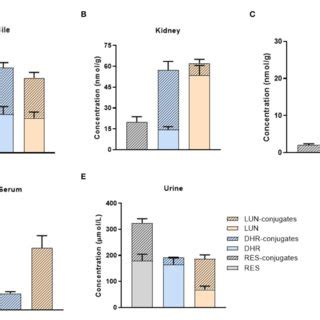 Gut Microbiota Mediated Res Biotransformation The Concentrations Of