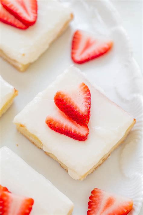 Almond Cream Cheese Bars Recipe So Easy Averie Cooks