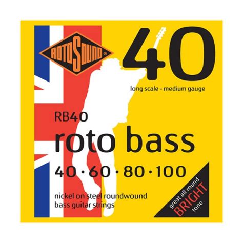 Rotosound Rb40 電貝斯弦 40 100 【英國製 Bass弦 Rb 40】 小新樂器館 Scstore 樂器購物官網 小新吉他館 創立於1999年 大台北實體樂器行