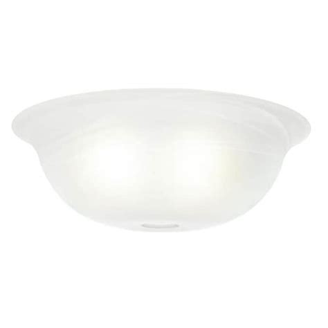 Casablanca 4 375 In H 12 75 In W Swirled Marble Marbleized Glass Bowl Ceiling Fan Light Shade In