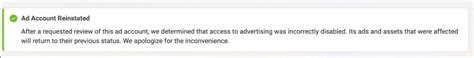 How To Fix Facebook Ads Account Disabled Quick Guide Konvertlab
