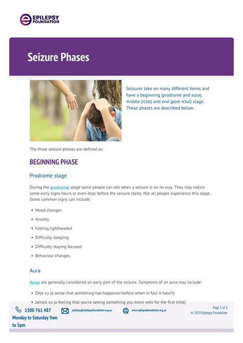 Pdf Seizure Phases Epilepsy Foundation Dokumen Tips