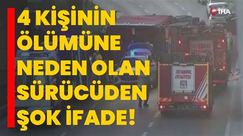 4 kişinin ölümüne neden olan sürücüden şok ifade Afyon Haber Odak