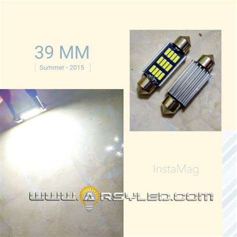 Jual Lampu Led Plafon Kabin 12 Titik Putih SMD 4014 39 Mm Festoon