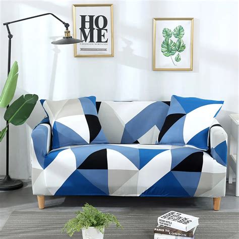 Aliexpress Buy Modern Geometric Pattern Sofa Cover Elastic