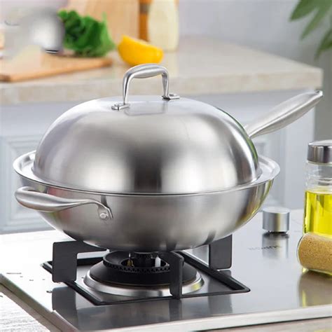 Durable Multipurpose Energy Saving Stainless Steel Frying Pan Cookware