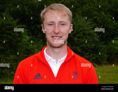 Conor Hall Durante Lannuncio Del Team Gb Paris 2024 Archery Allackers