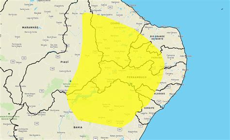 Inmet Emite Alerta Amarelo De Baixa Umidade Para Munic Pios Da