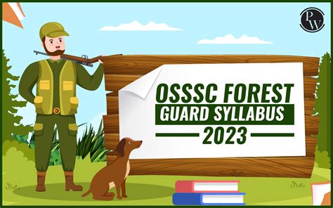 OSSSC Forest Guard Syllabus 2023 Topic Wise Syllabus PDF