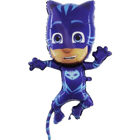 Pallone Mylar Sagoma Gatto Boy Pj Masks Super Shape 79 Cm Intruglio