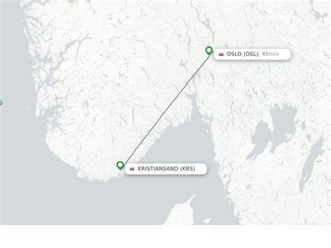 Direct Non Stop Flights From Kristiansand To Oslo Schedules