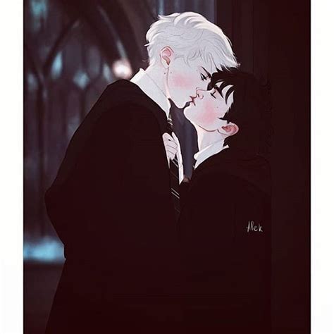 Imagens Drarry ~♥️💚 ♥️💚♥️💚 3~♥️💚 Drarry Drarry Fanart Harry Potter