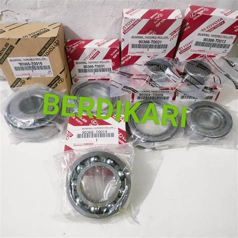 Bearing Gardan Lahar Gardan Depan Set Hilux Kun Hilux Vigo Kd