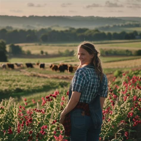 Premium Photo American Fields Of Grace Portraits Of Female Farmers