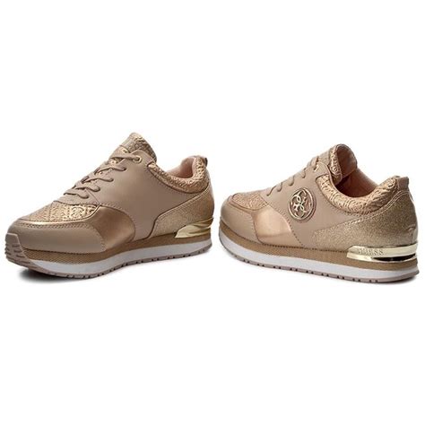 Sneakers Guess Rimma FLRIM3 LEA12 NUDE Eschuhe De