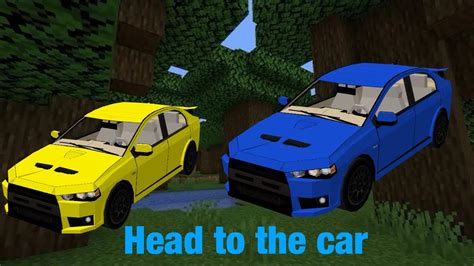 Mitsubishi Lancer Evo X Mod For Minecraft YouTube