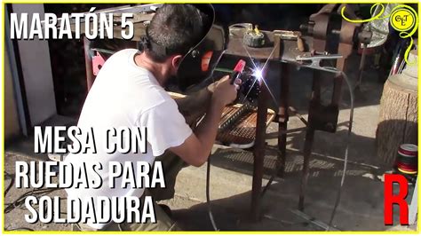 Mesa Con Ruedas Para Soldadura Hd Youtube