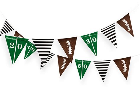 FREE Football Sports Printable Banner | Your Main Event