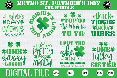 St Patricks Day Svg Bundle Bundle · Creative Fabrica