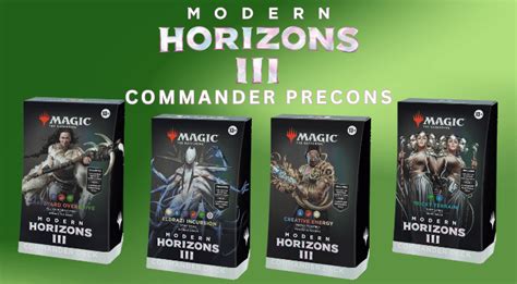 Modern Horizons 3 Commander Decks Card Game Base