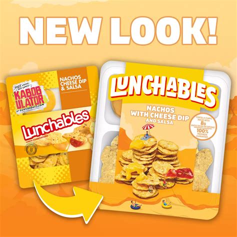 Lunchables Lunch Combinations Nacho Cheese Dip And Salsa Shop Snack