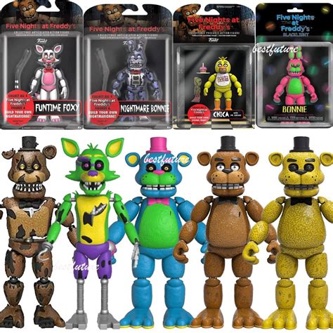 Funko Fnaf Brinquedos Cinco Noites Na A O Freddy S Pacote Bonnie